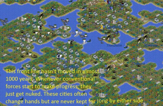 Dystopia: What a Game of Civilization II Looks Like After 10 Years